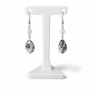 Tree Agate Earrings